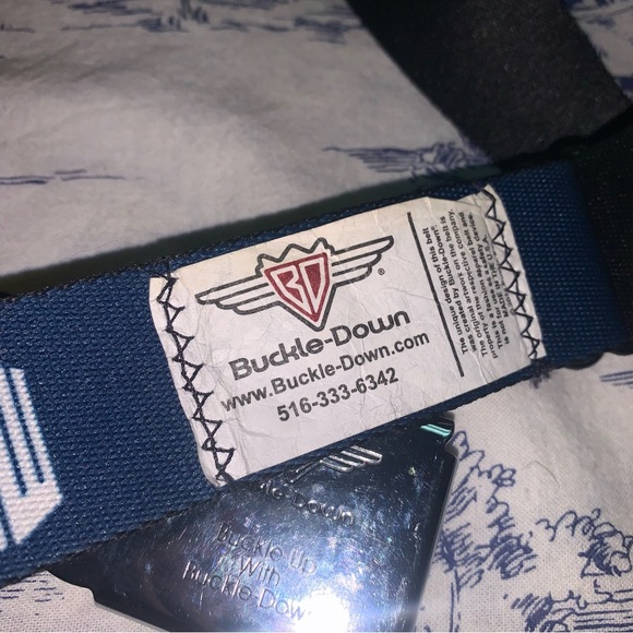 Doctor Who Tardis Police Call Box Repeating Image Cinch Waist Belt Adjustable - Picture 6 of 6